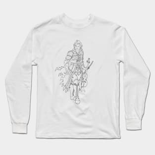 Asterion - Baldurs Gate 3 - lines Long Sleeve T-Shirt